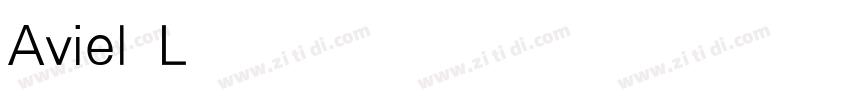 Aviel Light字体转换